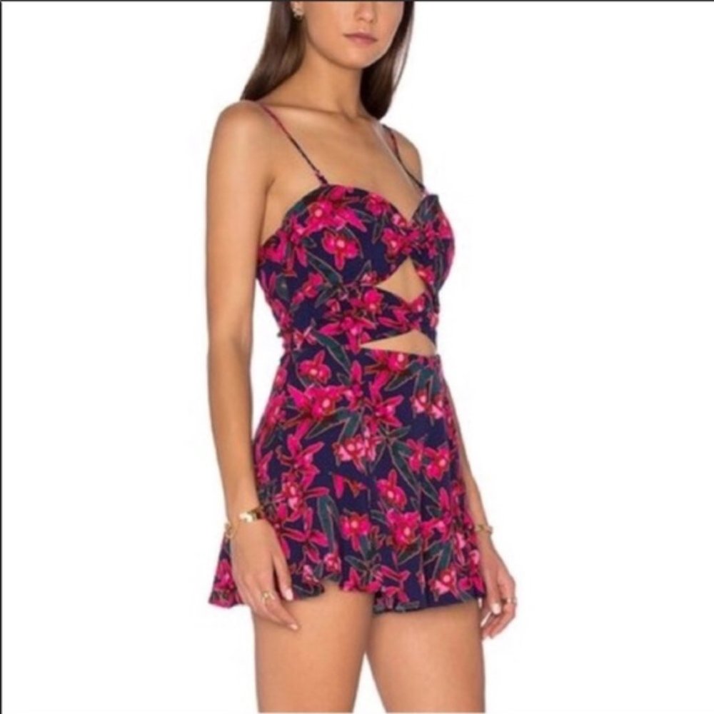 NBD Floral Romper NWT!